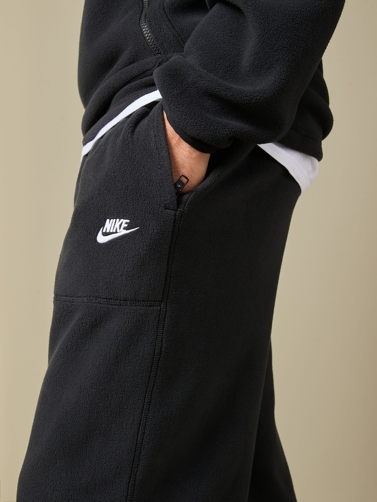 Nike Black Club Winterized Fleece Joggers - Image 5 of 5
