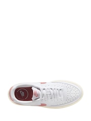 Nike White Court Vision Alta Platform Trainers - Image 3 of 4