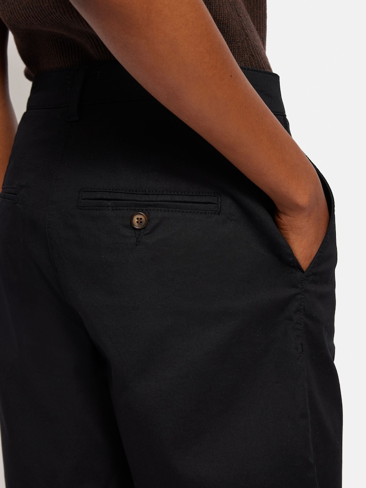 Jigsaw Black Washed Chino Shorts - Image 2 of 7