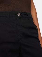 Jigsaw Black Washed Chino Shorts - Image 4 of 7
