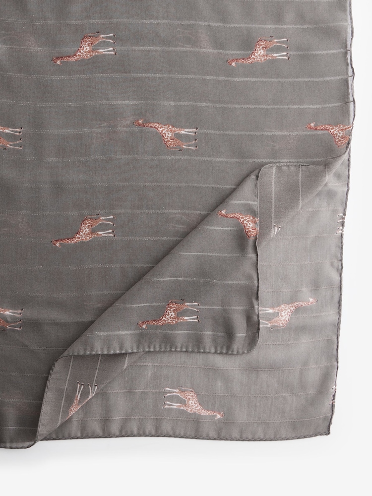 Giraffe Lightweight Scarf - Image 6 of 6