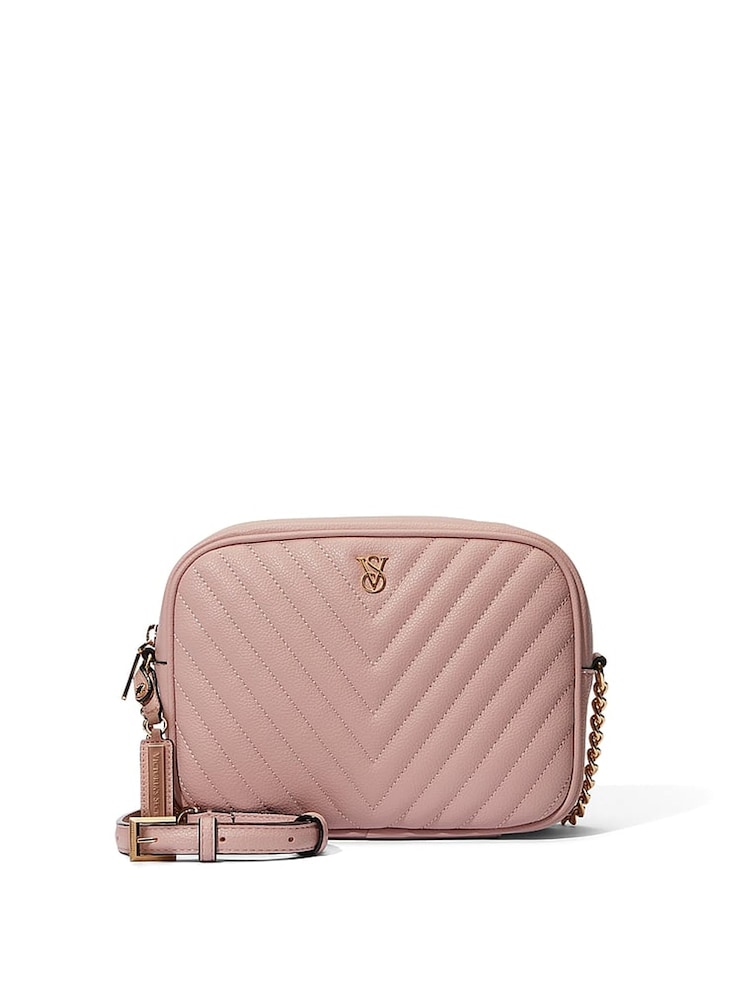 Victoria's Secret Orchid Blush Pink Crossbody Bag - Image 1 of 4