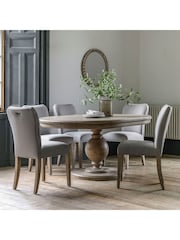 Gallery Home Natural Eastfield Round Ext Dining Table - Image 1 of 10