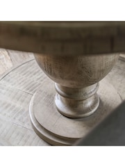 Gallery Home Natural Eastfield Round Ext Dining Table - Image 3 of 10