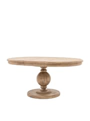 Gallery Home Natural Eastfield Round Ext Dining Table - Image 8 of 10