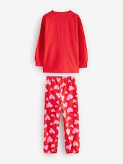 Red Bow/Heart Bow Jogger Pyjamas 3 Pack (3-16yrs) - Image 9 of 13