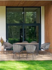 Kettler Grey Malo Garden Dining Set - Image 1 of 5
