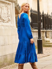 Aspiga Blue Fleur Dress - Image 4 of 5