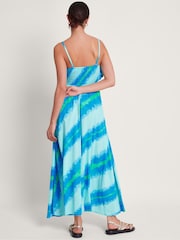 Monsoon Blue Zifia Stripe Dress - Image 2 of 5