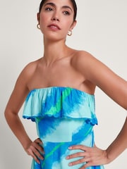 Monsoon Blue Zifia Stripe Dress - Image 3 of 5