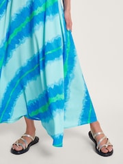 Monsoon Blue Zifia Stripe Dress - Image 4 of 5