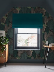 Graham & Brown Blue Scandiscape Wallpaper Sample - Image 1 of 3