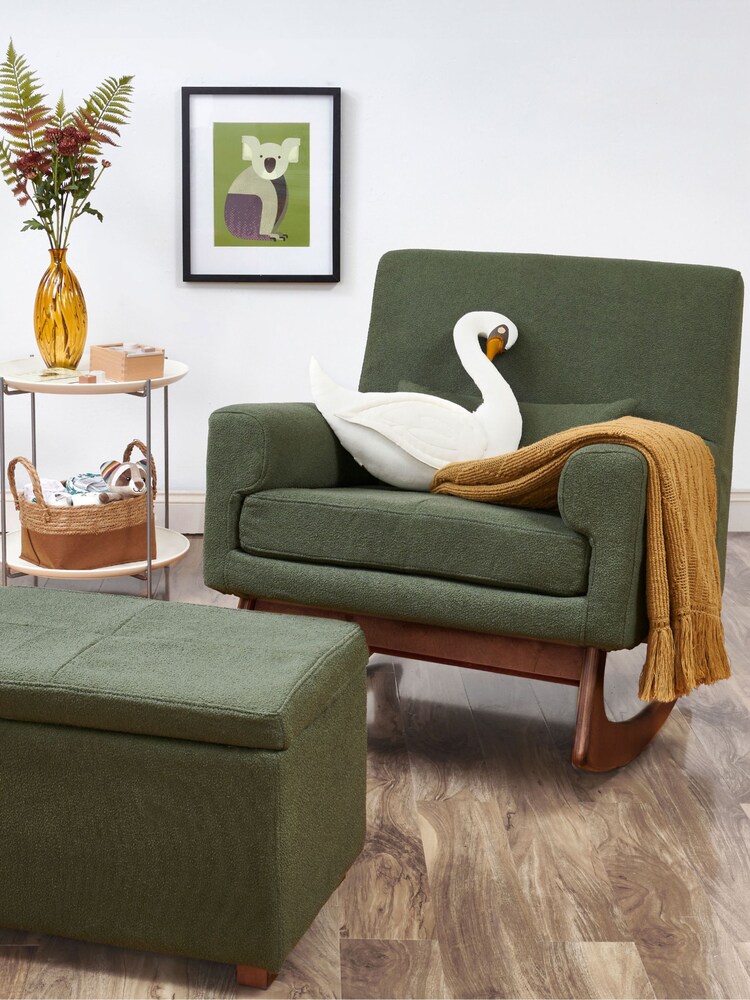 Gaia Baby Forest Nursing Rocking Chair with Footstool - Image 1 of 4