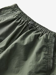 Khaki Green Lined 100% Cotton Parachute Cargo Trousers (3-16yrs) - Image 3 of 3
