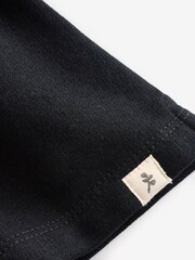 Black / Leopard Print Gilet and Sweat 100% Cotton Dress Set (3mths-7yrs) - Image 8 of 8