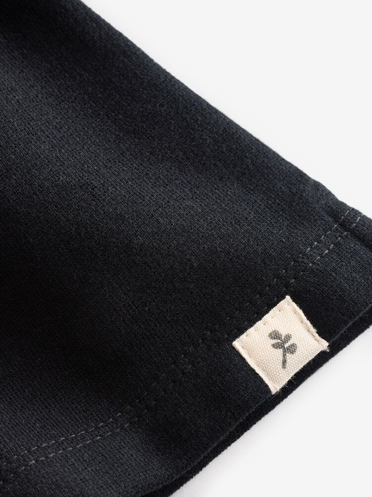 Black / Leopard Print Gilet and Sweat 100% Cotton Dress Set (3mths-7yrs) - Image 8 of 8