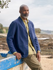 Seasalt Cornwall Light Blue Mens Tollgate Jacket - Image 3 of 6
