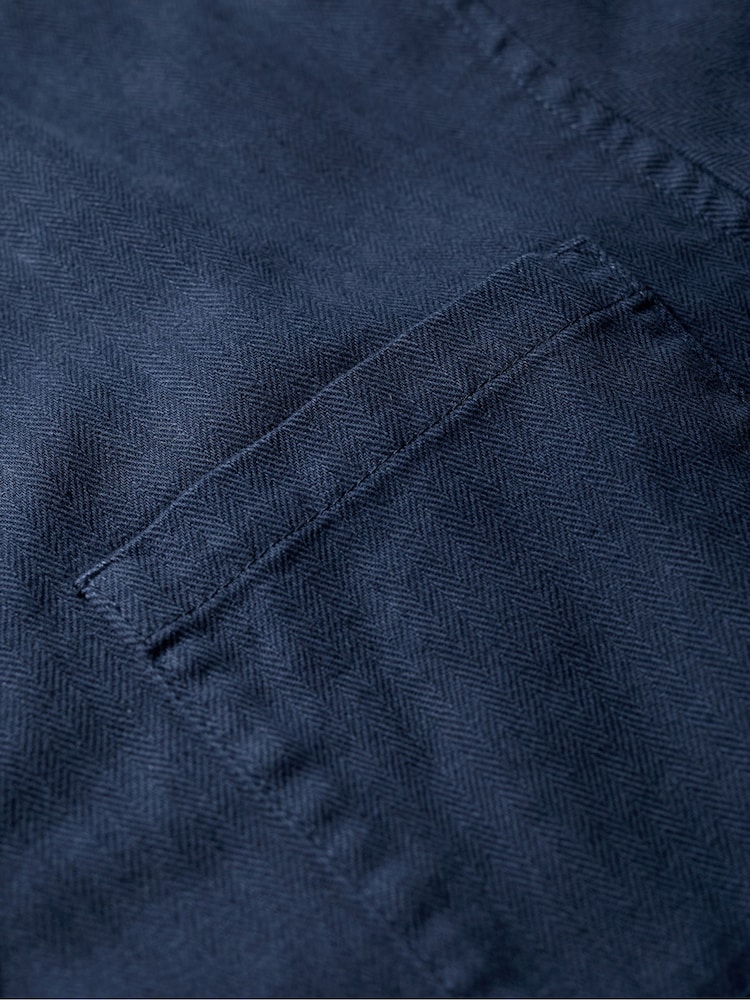 Seasalt Cornwall Light Blue Mens Tollgate Jacket - Image 6 of 6