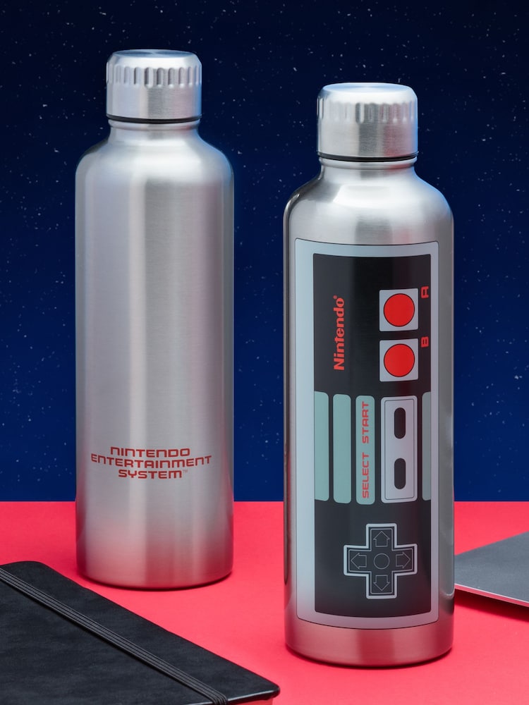 Nintendo NES Metal Water Bottle - Image 1 of 3
