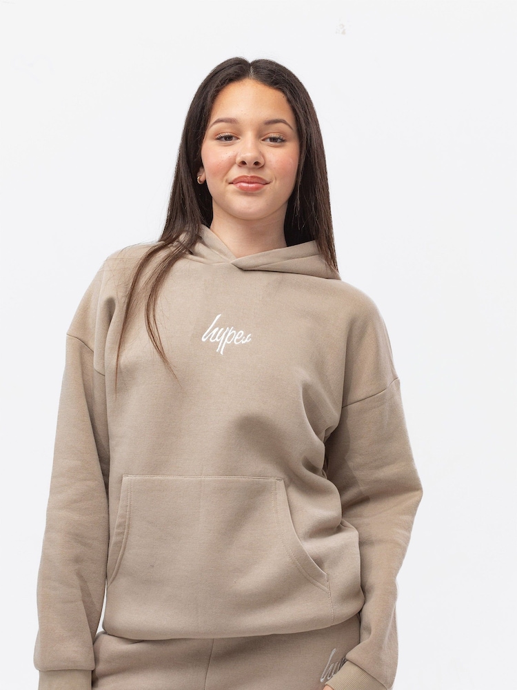 Hype. Kids Beige Sand Tracksuit - Image 4 of 4
