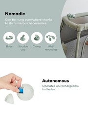 Babymoov Green Yoo Go PLUS Wire Free Baby Monitor and Camera Accessories - Image 4 of 6