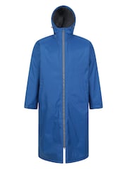 Mountain Warehouse Blue Mens Tidal Waterproof Changing Coat Jacket - Image 5 of 8
