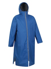 Mountain Warehouse Blue Mens Tidal Waterproof Changing Coat Jacket - Image 6 of 9