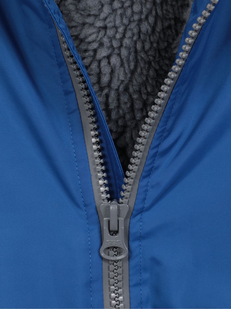 Mountain Warehouse Blue Mens Tidal Waterproof Changing Coat Jacket - Image 8 of 8