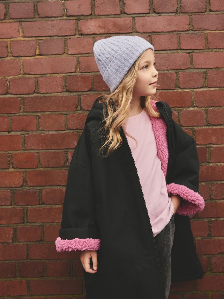 Black Waterproof Changing Robe (3-16yrs) - Image 7 of 12