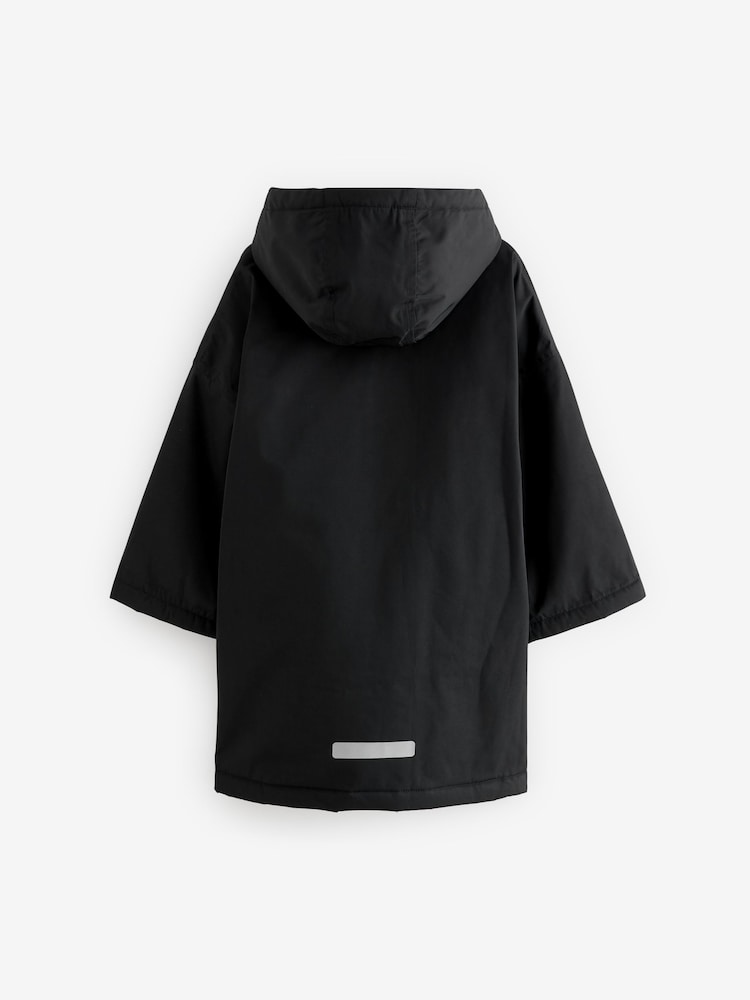 Black Waterproof Changing Robe (3-16yrs) - Image 8 of 12