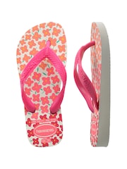 Havaianas Kids Pink Flores Sandals - Image 6 of 7