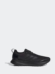 adidas Black/Grey Run Falcon Trainers - Image 1 of 11