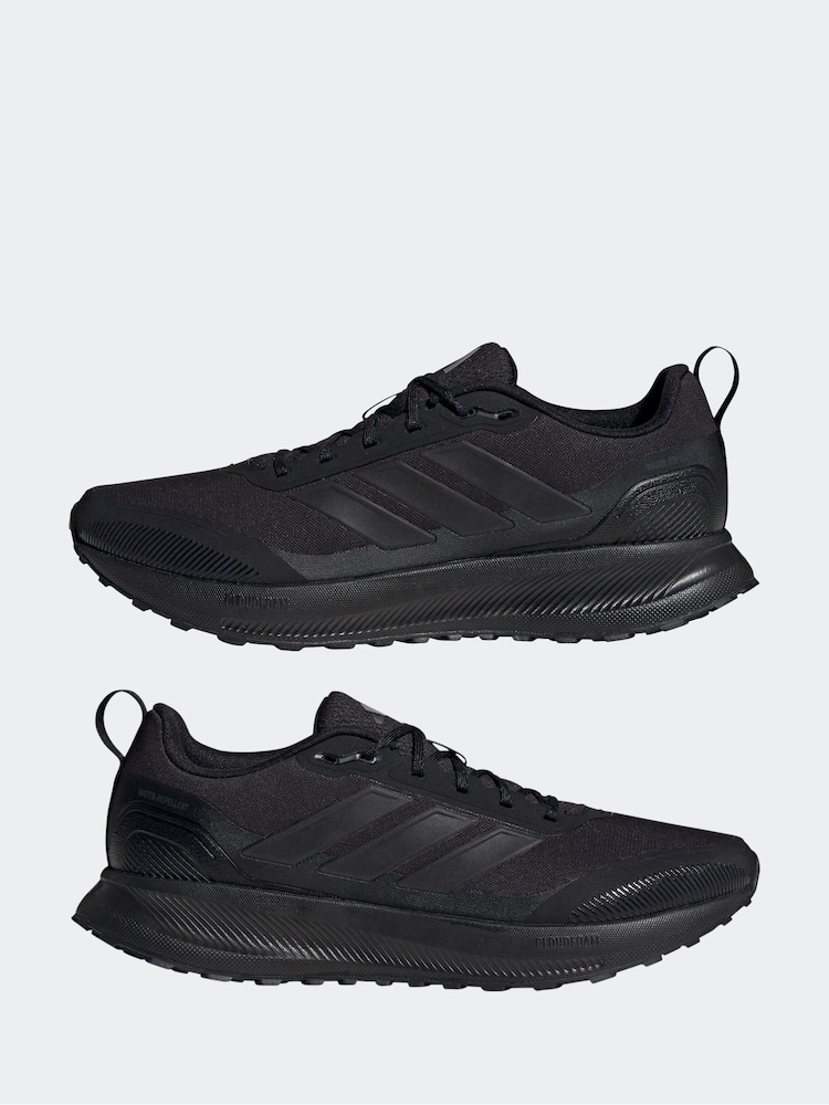 أسود/رمادي - حذاء رياضي Falcon من adidas Run - Image 5 of 11