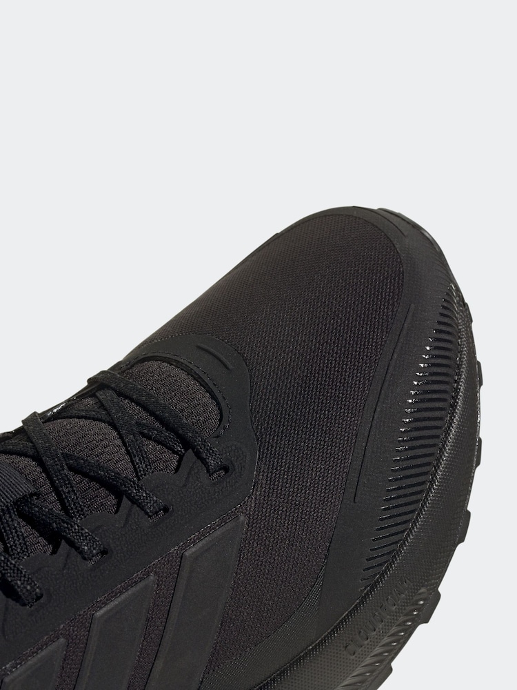 أسود/رمادي - حذاء رياضي Falcon من adidas Run - Image 8 of 11