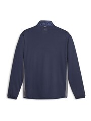 Puma Blue Golf Frost Quilted Mens Jacket - Image 6 of 6