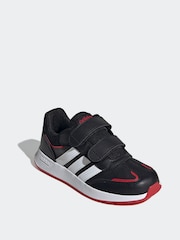 adidas Black/Red Kids Tensaur Switch Trainers - Image 3 of 8