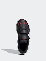 adidas Black/Red Kids Tensaur Switch Trainers - Image 5 of 8
