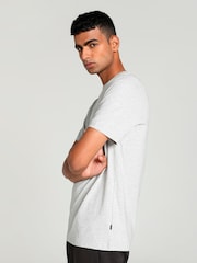 Puma Grey Mens GRAPHICS Box 100% Cotton T-Shirt - Image 3 of 8