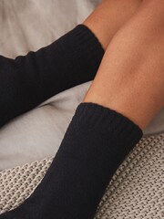 Black Thermal Ankle Socks 2 Pack - Image 3 of 7
