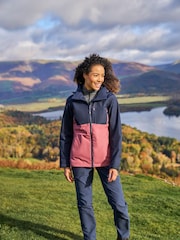 Mountain Warehouse Blue Rainforest II Extreme Womens Waterproof Jacket - Image 1 of 6