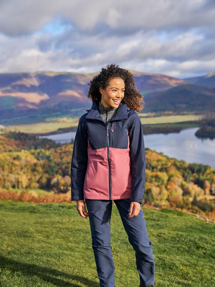 Mountain Warehouse Blue Rainforest II Extreme Womens Waterproof Jacket - Image 1 of 6
