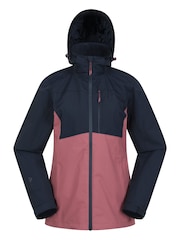 Mountain Warehouse Blue Rainforest II Extreme Womens Waterproof Jacket - Image 2 of 6
