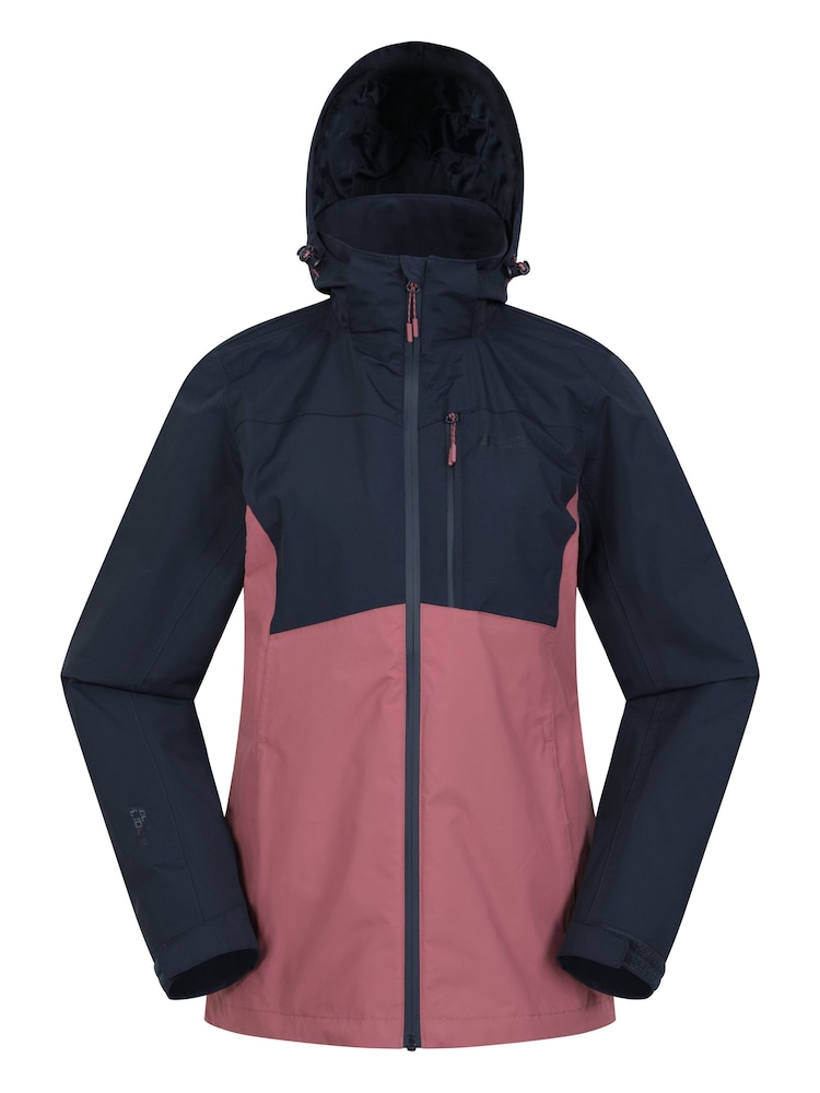 Mountain Warehouse Blue Rainforest II Extreme Womens Waterproof Jacket - Image 2 of 6