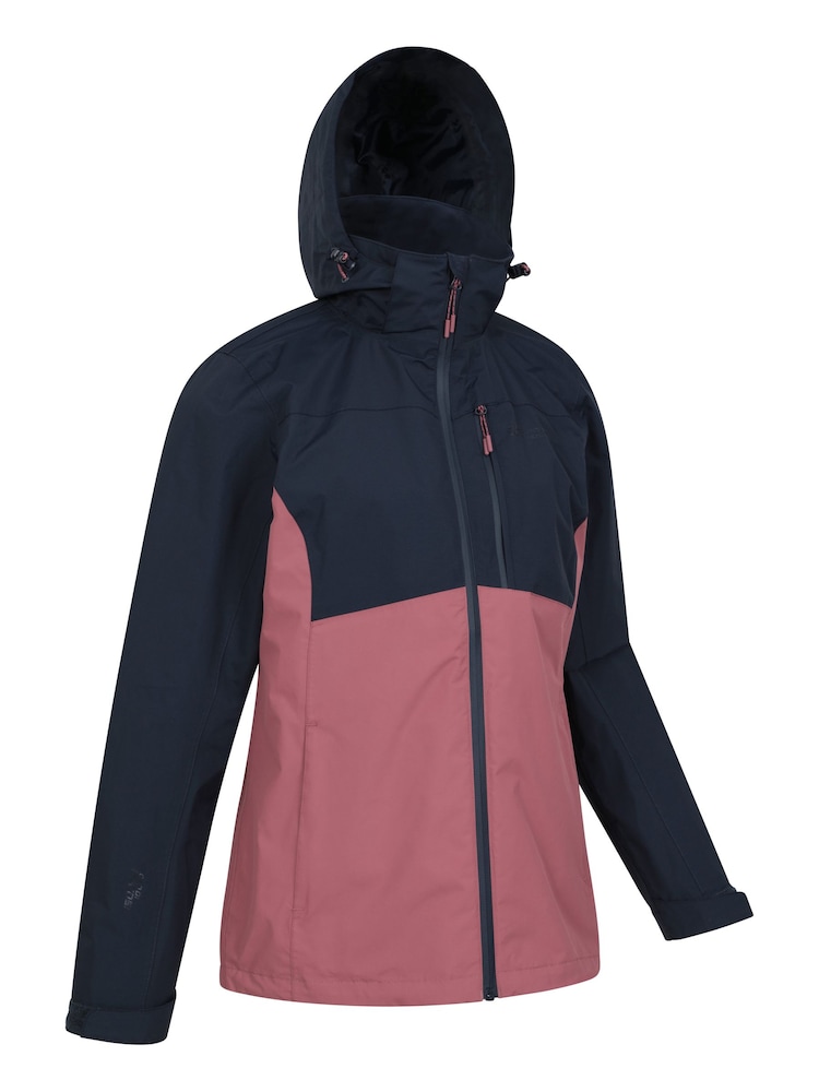 Mountain Warehouse Blue Rainforest II Extreme Womens Waterproof Jacket - Image 3 of 6