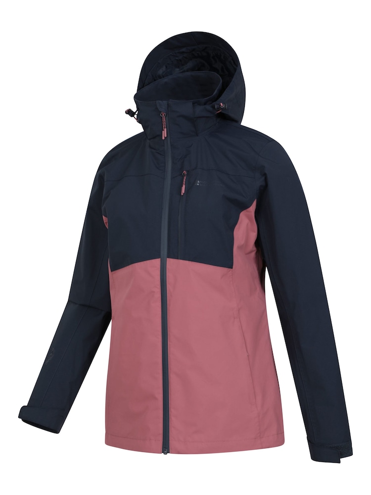 Mountain Warehouse Blue Rainforest II Extreme Womens Waterproof Jacket - Image 4 of 6