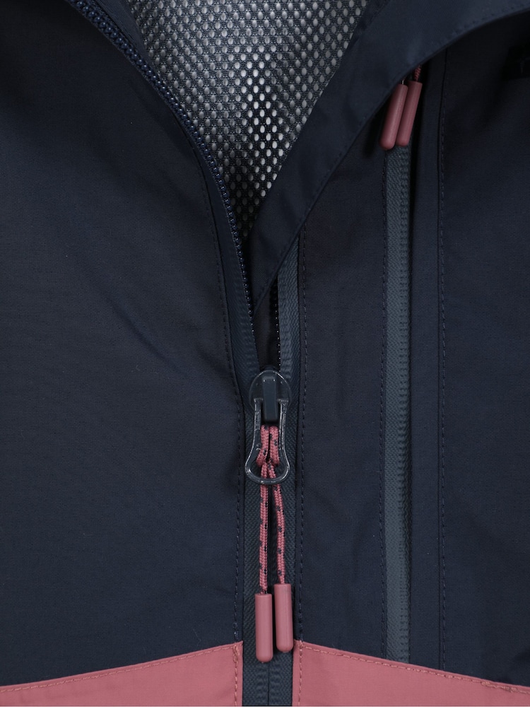 Mountain Warehouse Blue Rainforest II Extreme Womens Waterproof Jacket - Image 6 of 6