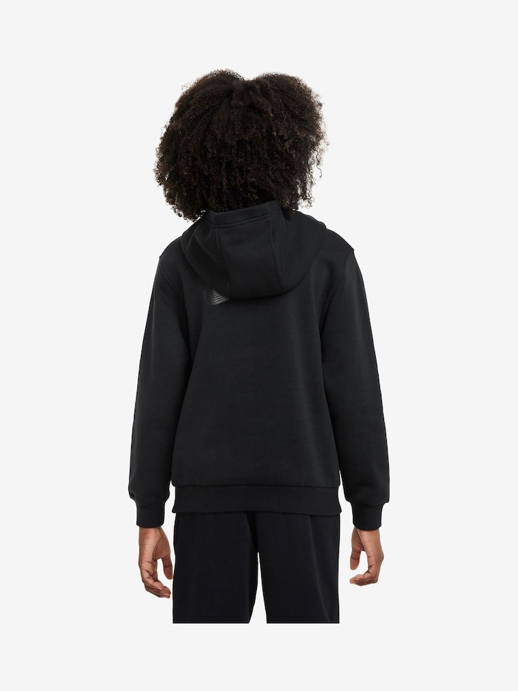 Nike Black Dri-FIT Club Fleece CR7 Training Hoodie - Image 2 of 3