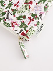 Cath Kidston Christmas Zip-Up 100% Cotton Purse - Image 5 of 5