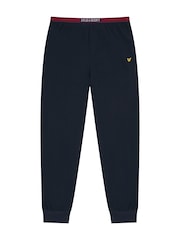 Lyle & Scott White Onyx Boys T-Shirt & Cuffed Shorts Set - Image 4 of 6