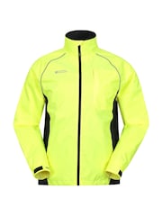 Mountain Warehouse Yellow Mens Adrenaline Waterproof Iso-Viz Jacket - Image 1 of 5